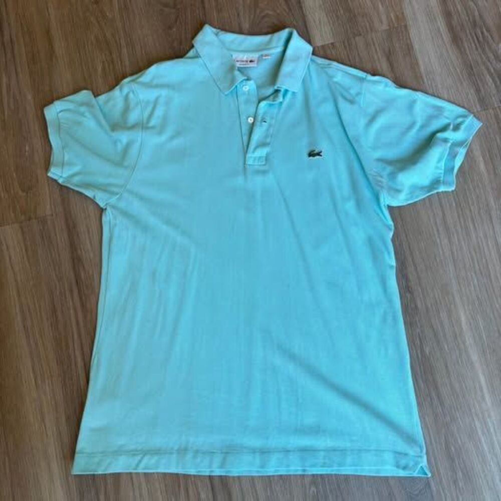 Lacoste Classic Fit Polo Shirt XL Aqua
